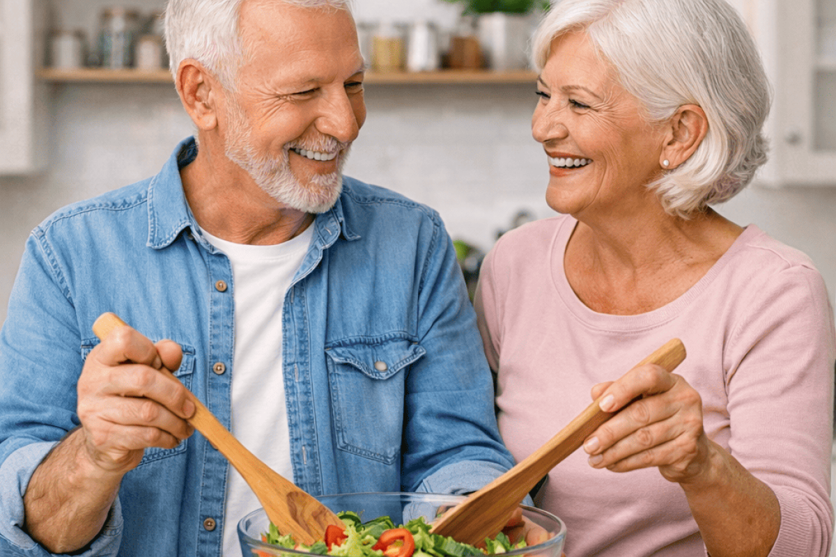 Alimentación saludable después de los 60 años